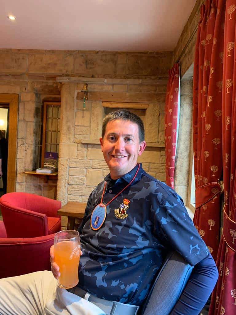 Mark completes Charity Golf Marathon